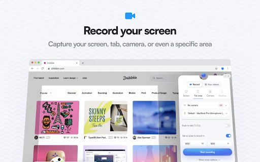 Screenity Screen Recorder: Libre at Privacy-Friendly na Tool - Screenshot 1