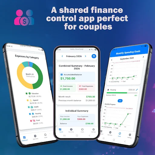 I-download ang Couple Finance – Pamahalaan ang Gastos nang Magkasama - Screenshot 1