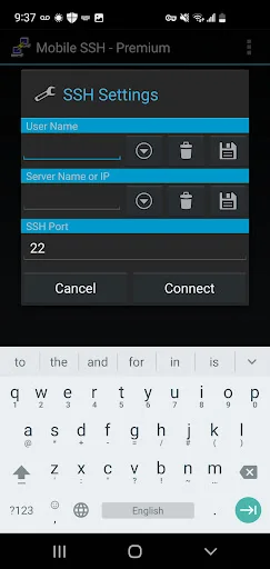 Download Mobile SSH Premium APK – Secure Access sa Android - Screenshot 15