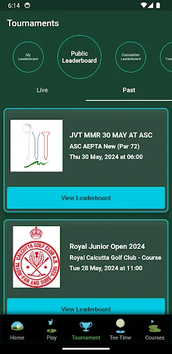 I-download ang Online Golf App – Pamahalaan ang Golf nang Madali - Screenshot 5