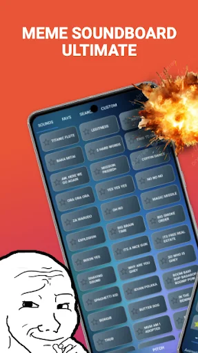 I-download ang MEME Soundboard 2026 Ultimate – Pinakamahusay na Meme Sounds - Screenshot 1