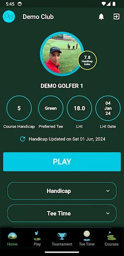 I-download ang Online Golf App – Pamahalaan ang Golf nang Madali - Screenshot 11