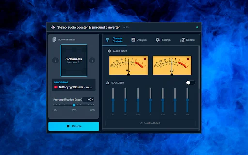 Stereo Amplifier: I-convert ang Stereo sa True Surround Sound - Screenshot 1