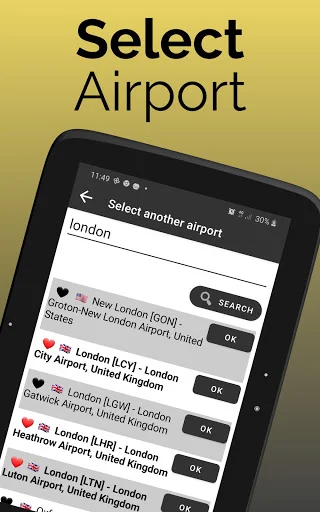 I-download ang Fukuoka Airport Flight Info – Real-time na Update - Screenshot 15