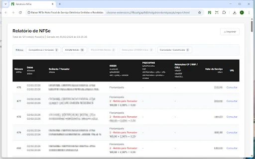 Download Baixar NFSe Extension – Awtomatikong Pag-download ng XML at PDF - Screenshot 3