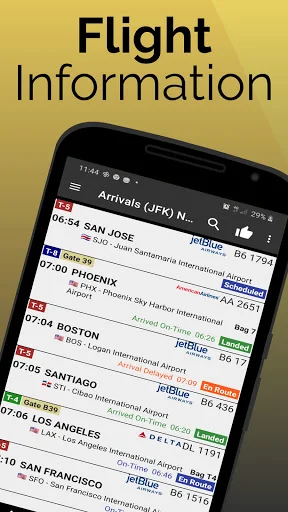 I-download ang Fukuoka Airport Flight Info – Real-time na Update - Screenshot 1