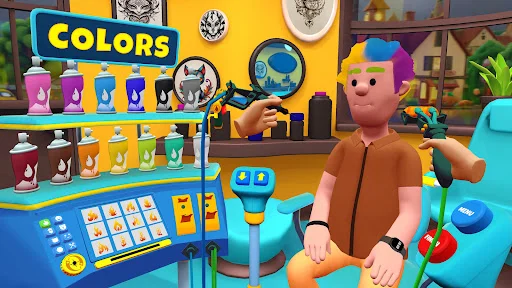 I-download ang Shave & Stuff APK – Barber at Tattoo Simulator - Screenshot 2