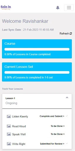 I-download ang Sain In App – Pagbutihin ang Iyong English Skills - Screenshot 17