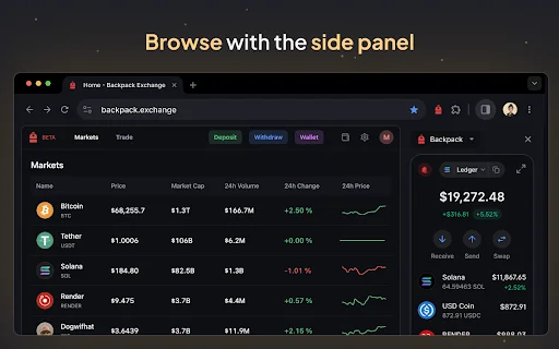 I-download ang Backpack Wallet: Ligtas na Crypto Wallet para sa Web3 - Screenshot 5