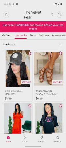 I-download ang The Velvet Pearl App – Mamili ng Estilo sa Android - Screenshot 1