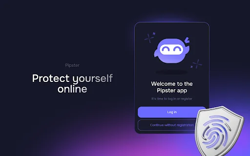 Pipster VPN: Mabilis at Ligtas na Proxy Extension para sa Chrome - Screenshot 1