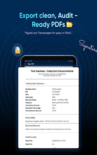 I-download ang Writeoffgenie – AI Tax Write-offs Para sa Iyong Negosyo - Screenshot 18