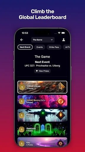 I-download ang MMA Fantasy App – Hulaan ang Laban at Manalo Ngayon - Screenshot 3