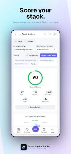 I-download ang Smart Peptide Tracker – Subaybayan ang Iyong Progress - Screenshot 7