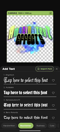 Download xCanvas 2 – AI Fonts Lettering – Libreng Logo Maker - Screenshot 4