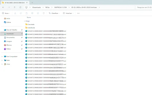 Download Baixar NFSe Extension – Awtomatikong Pag-download ng XML at PDF - Screenshot 5