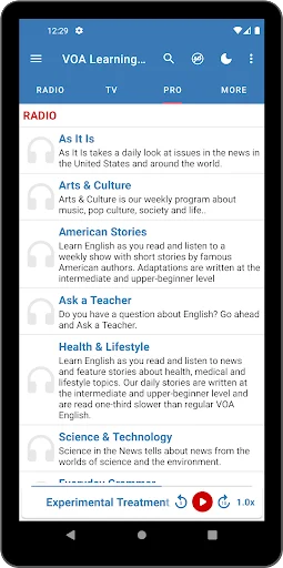 I-download ang VOA Learning English – Matuto ng Ingles nang Libre - Screenshot 9