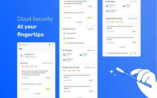 I-download ang WizExtend: Real-time Cloud Security Insights - Screenshot 2