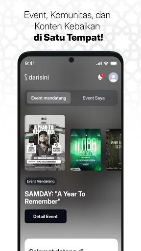 I-download ang Darisini – Digital Broadcasting para sa Event - Screenshot 1
