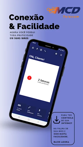 I-download ang MCD TELECOM App – Pamahalaan ang Iyong Account - Screenshot 1