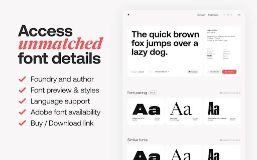 I-download ang Fonts Ninja – Mabilis na Font Identifier para sa Chrome - Screenshot 3