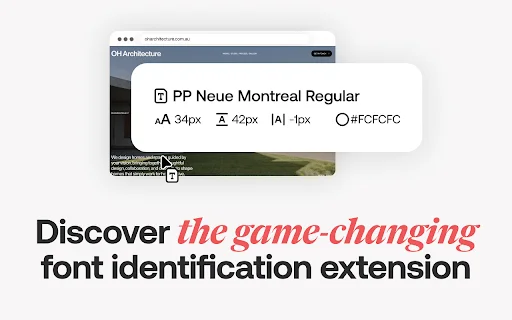 I-download ang Fonts Ninja – Mabilis na Font Identifier para sa Chrome - Screenshot 1