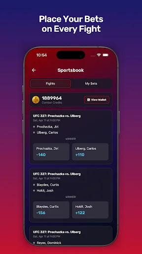 I-download ang MMA Fantasy App – Hulaan ang Laban at Manalo Ngayon - Screenshot 8