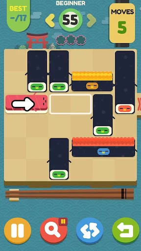 I-download ang Push Sushi – Slide Puzzle – Masayang Puzzle Game - Screenshot 20
