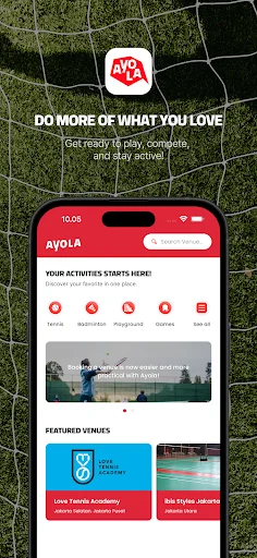 I-download ang Ayola App – Mag-book ng Sport Halls nang Mabilis - Screenshot 3
