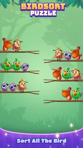 I-download ang Bird Sort: Color Puzzle Master – Larong Pambata - Screenshot 9