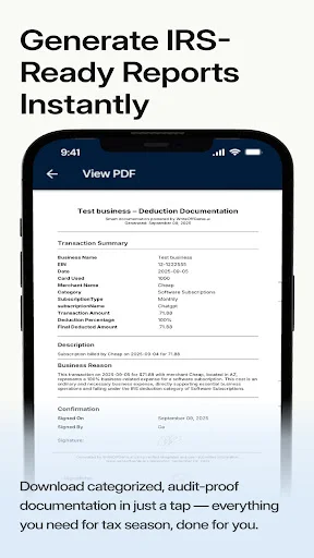 I-download ang Writeoffgenie – AI Tax Write-offs Para sa Iyong Negosyo - Screenshot 4