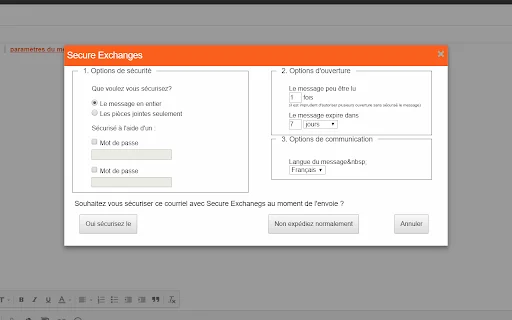 Secure Exchanges for Gmail – Proteksyon at Encryption para sa Email - Screenshot 2