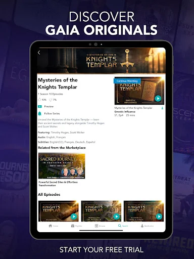 I-download ang Gaia: Streaming Consciousness – Yoga at Meditasyon - Screenshot 12