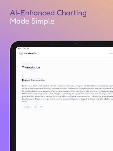 I-download ang Assistant Dr. – AI Medical Scribe para sa EHR - Screenshot 13