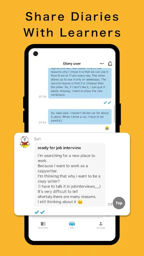 I-download ang LangJournal: AI Language Diary para sa Pag-aaral - Screenshot 6
