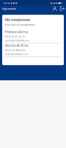 I-download ang VigicomNet – Pinakamahusay na Alarm Management App - Screenshot 4