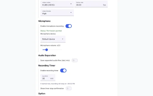 Instant Tab Recorder: Mabilis at Pribadong Screen Recorder - Screenshot 4
