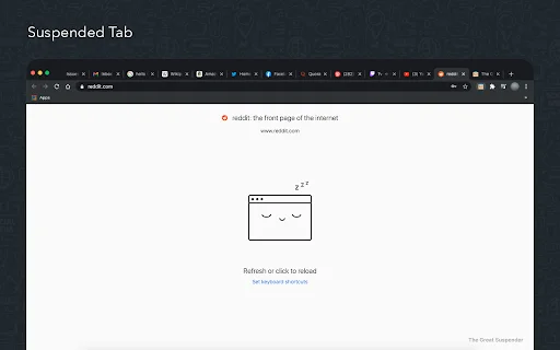 The Great Suspender Reloaded – Tipid RAM at Bilis sa Chrome - Screenshot 2