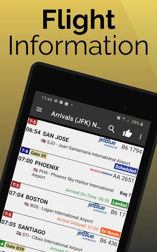 I-download ang Fukuoka Airport Flight Info – Real-time na Update - Screenshot 7
