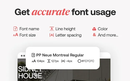 I-download ang Fonts Ninja – Mabilis na Font Identifier para sa Chrome - Screenshot 2