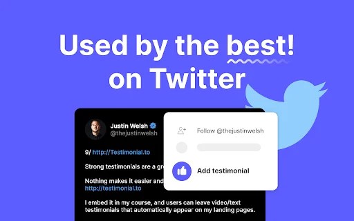 I-download ang Testimonial Chrome Extension – Kolektahin ang Reviews - Screenshot 1