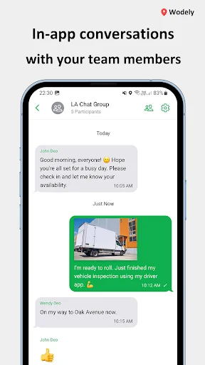 I-download ang Wodely Driver: Pinakamahusay na Delivery Management App - Screenshot 5