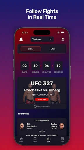 I-download ang MMA Fantasy App – Hulaan ang Laban at Manalo Ngayon - Screenshot 7