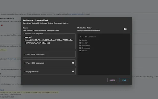Download Station para sa Synology NAS – Pamahalaan ang Downloads - Screenshot 1