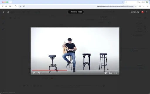 Google Chat Video Fixer: Manood ng Video nang Diretso sa Netfree - Screenshot 1