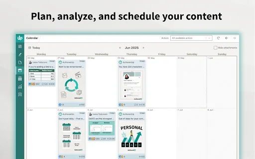 AuthoredUp: Pinakamahusay na LinkedIn Tool para sa Content Creators - Screenshot 3
