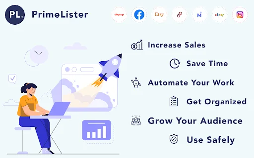 PrimeLister: Pinakamahusay na Cross-listing Tool para sa Sellers - Screenshot 1
