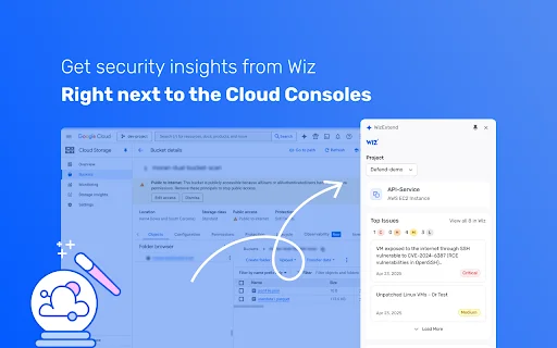 I-download ang WizExtend: Real-time Cloud Security Insights - Screenshot 1