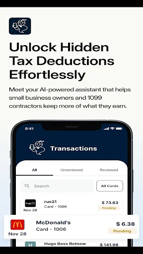 I-download ang Writeoffgenie – AI Tax Write-offs Para sa Iyong Negosyo - Screenshot 1