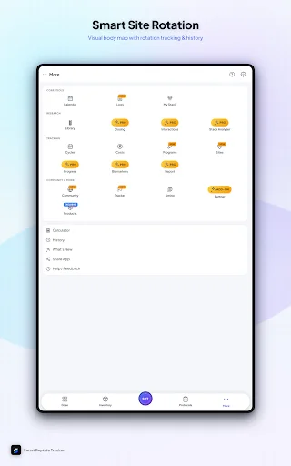 I-download ang Smart Peptide Tracker – Subaybayan ang Iyong Progress - Screenshot 21